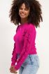 Roze trui met col & ruffle mouwen | My Jewellery