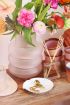 Roze vaas curvy | Home accessoires My jewellery