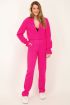 Roze wijdvallende pantalon linnen look | My Jewellery
