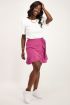 Fuchsia wikkelrok met ruffle | My Jewellery