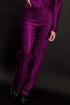 Roze glitter pantalon wijdvallend