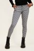 Zwart-wit geruite pantalon My jewellery