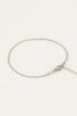 Schakelarmband met platte schakels