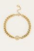 Schakelarmband met smiley