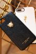 Zwart telefoonhoesje luipaard, zwart telefoonhoesje