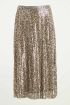 Midi rok pailletten & luipaard, glitter rok My Jewellery