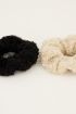 Scrunchie set met teddy
