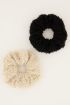 Scrunchie set met teddy