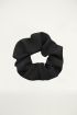 Zwarte scrunchie basic, Haarelastiekjes My Jewellery
