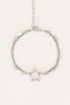 Shapes armband parels & ster