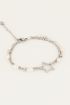 Shapes armband parels & ster