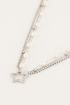 Shapes ketting met parels & ster