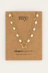 Shapes ketting met parels & ster