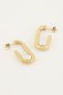 Shapes oorhangers rechthoek parel