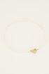 Shapes parelketting met hartje