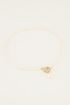 Shapes parelketting met slotje