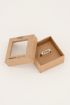 Shapes Ring mit offenem Rechteck