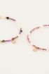 Shapes roze kralen armbanden set