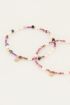 Shapes roze kralen armbanden set