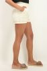 Shortje met embroidery beige | My Jewellery