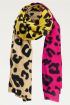 Leopard print scarf, colourful scarves