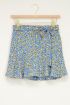 Skort oranje blauw