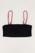 Smock bikini top