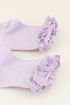Lila sokken met ruffles | My Jewellery