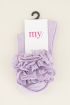 Lila sokken met ruffles | My Jewellery