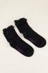 Zwarte sokken met ruffles | My Jewellery