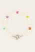 Souvenir Armband mit Perlen und Blumen | My Jewellery