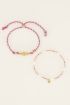 Souvenir armbanden set met parels | My Jewellery