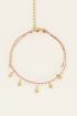 Souvenir dubbele armband met sterretjes | My Jewellery
