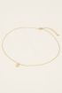 Souvenir ketting met hart bedel