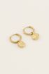 Souvenir oorbellen met sint jacobschelp | My Jewellery
