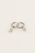 Souvenir oorringen met spiraal schelp bedel | My Jewellery