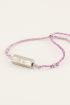 Souvenir roze armband amour bedel | My Jewellery