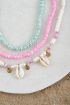 Souvenir mintgroene surf ketting met zilver slotje | My Jewellery