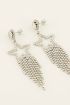 Oorhangers met ster & strass stenen | My Jewellery