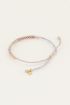 Starmood holografische armband met kralen