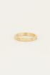 Starmood ring met ster & maan smal