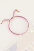 Starmood roze armband met kralen