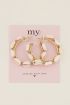 Statement oorringen met schelpjes | My Jewellery