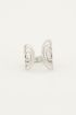 Statement ring met boogjes