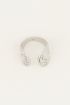 Statement ring met boogjes