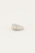 Statement ring ribbels