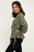 Groene wikkeltop met cheetah | My Jewellery