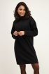 Zwarte sweaterjurk met rits | My Jewellery