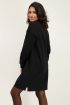 Zwarte sweaterjurk met rits | My Jewellery