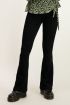 Zwarte flared pants corduroy | My Jewellery